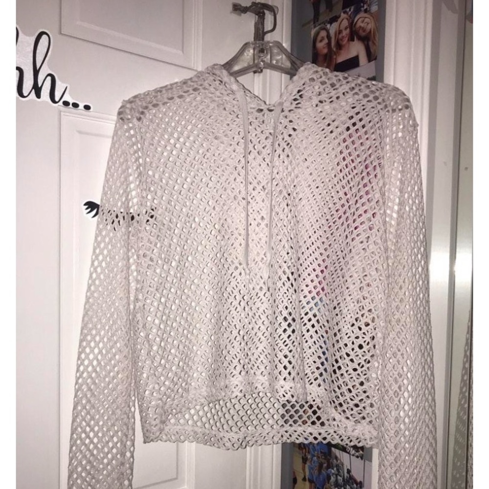 Forver 21 mesh crop top
